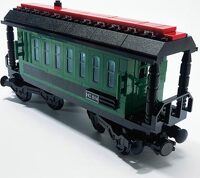 10015 Green Passenger Wagon