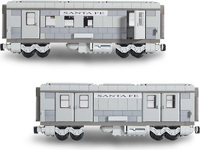 10025 Santa Fe Cars Set I