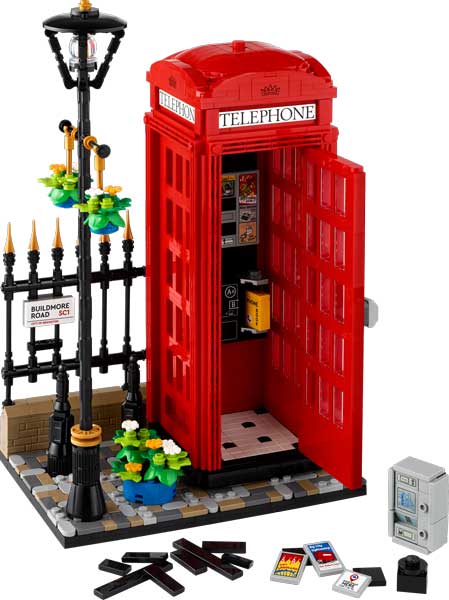21347 Red London Telephone Box