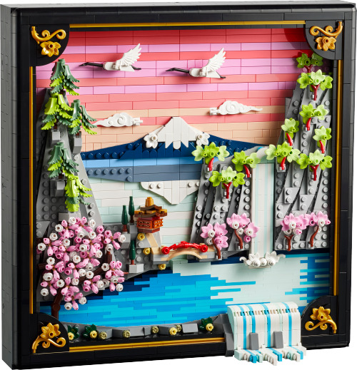 31218 Japanese Cherry Blossom Landscape
