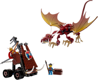 Viking Catapult versus the Nidhogg Dragon