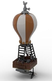 Steampunk Hot Air Balloon